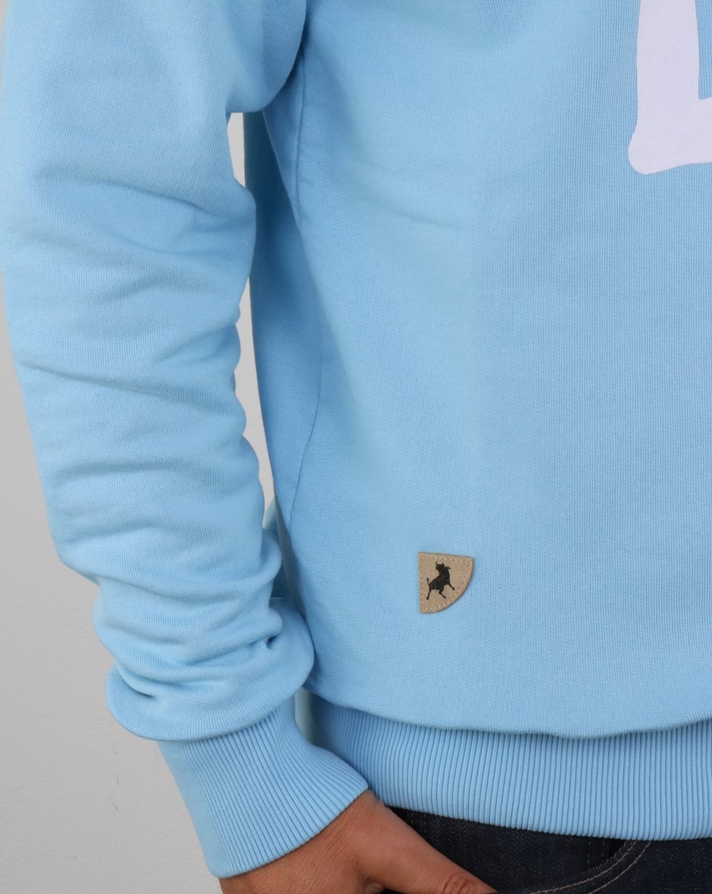 Lois Lisboa Logo Sweatshirt Sky Blue