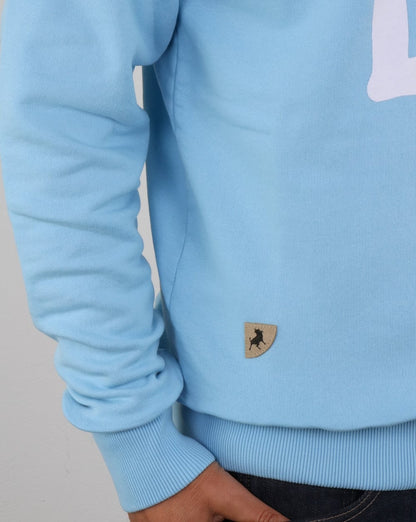 Lois Lisboa Logo Sweatshirt Sky Blue