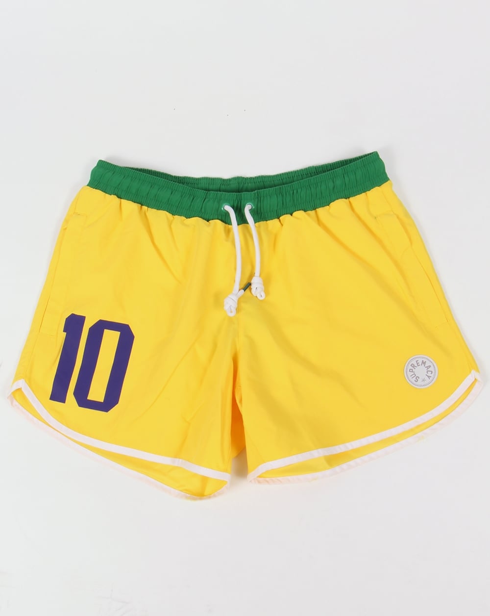 Supremacy Brasil Swim Shorts Yellow/green