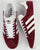 Adidas Gazelle Trainers Maroon/White