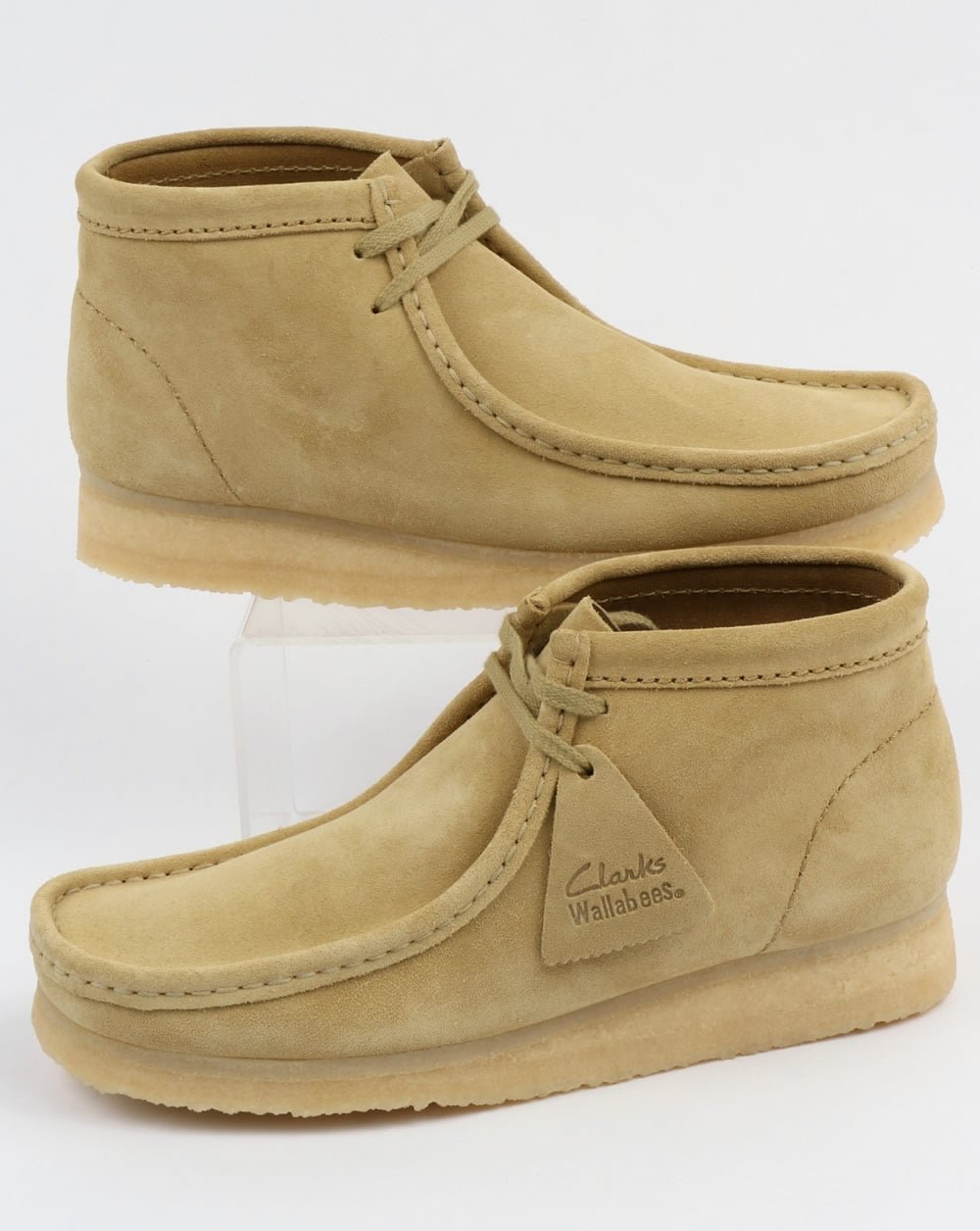 Clarks Originals Wallabee Boots Maple Suede