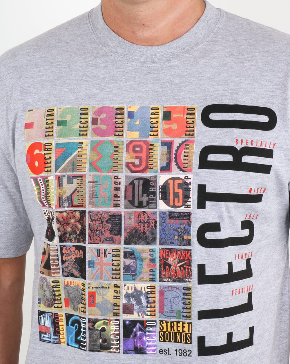 Street Sounds Electro T-shirt Grey
