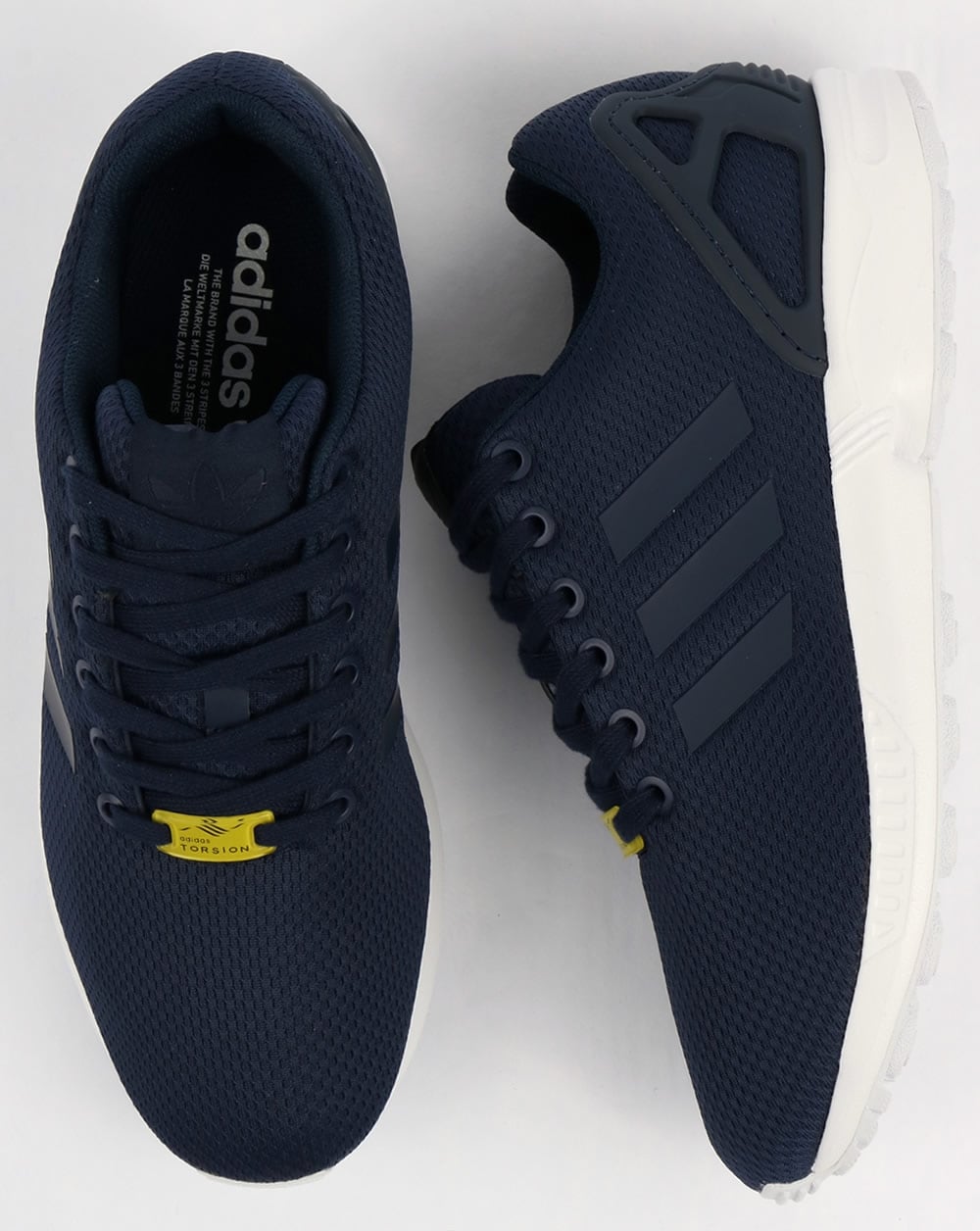 Adidas ZX Flux Trainers New Navy/White