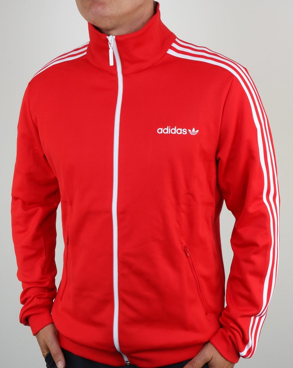 Adidas Originals Beckenbauer Track Top Red/White