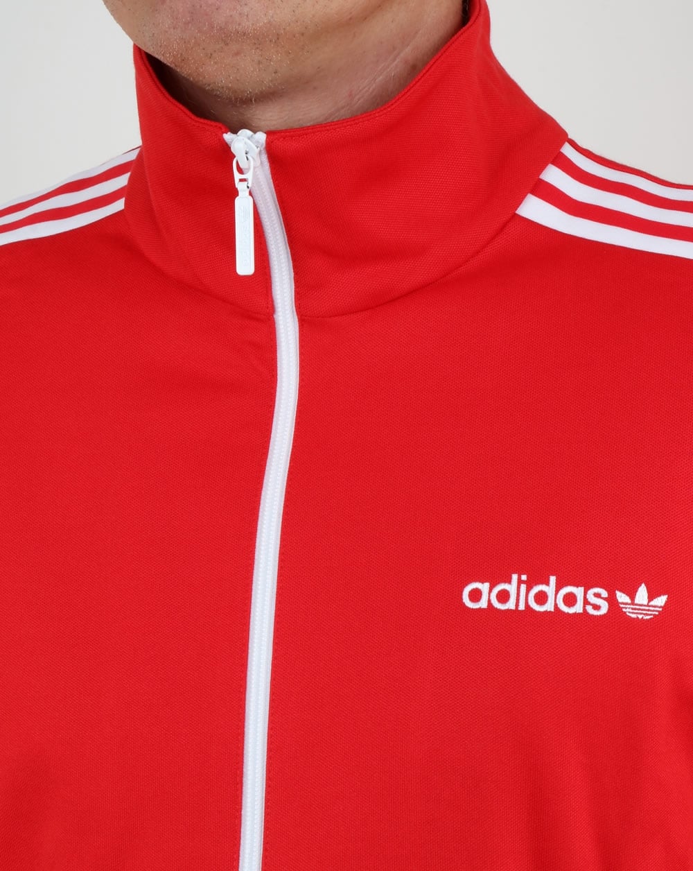 Adidas Originals Beckenbauer Track Top Red/White