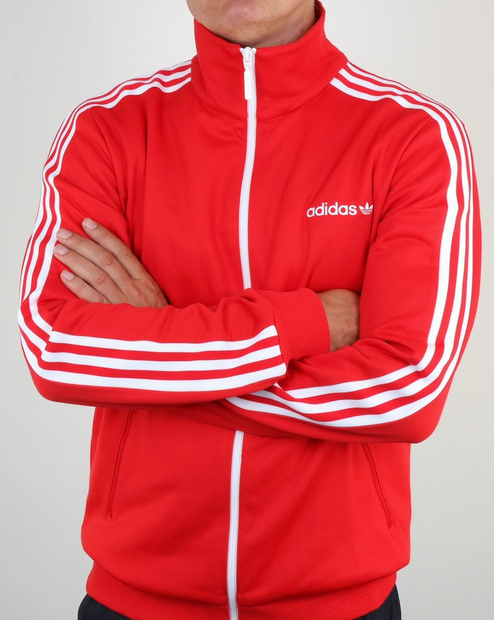 Adidas Originals Beckenbauer Track Top Red/White
