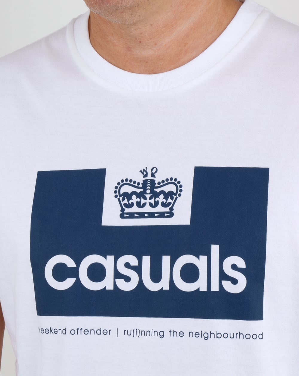 Weekend Offender Casuals T Shirt White