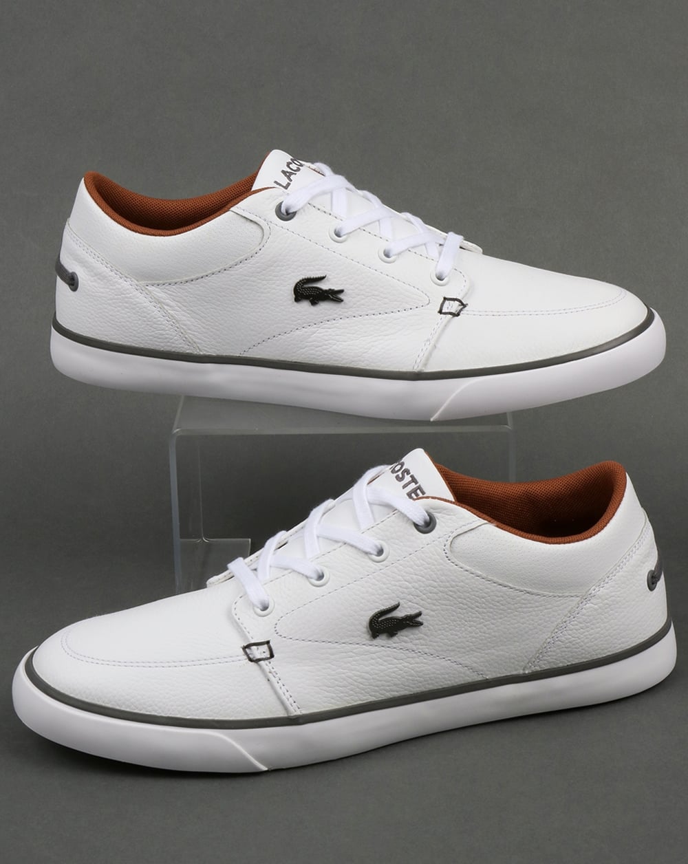 Lacoste Footwear Bayliss Leather Trainers White