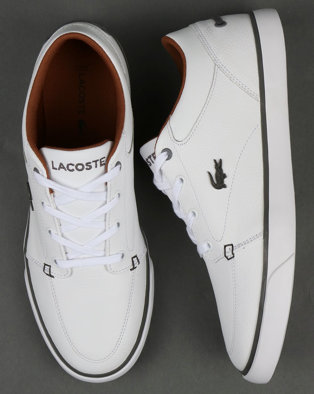 Lacoste Footwear Bayliss Leather Trainers White