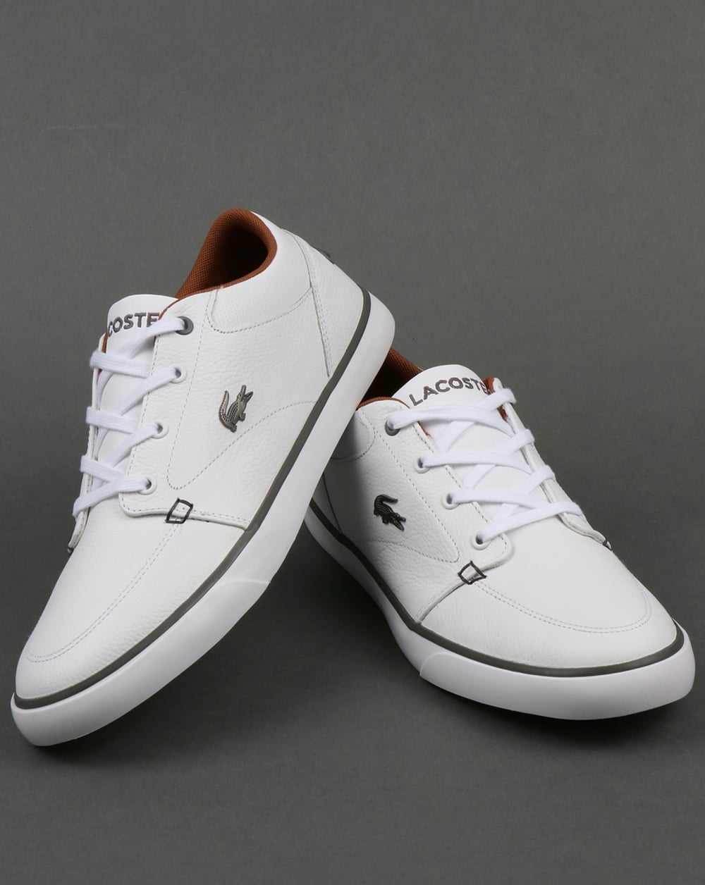 Lacoste Footwear Bayliss Leather Trainers White