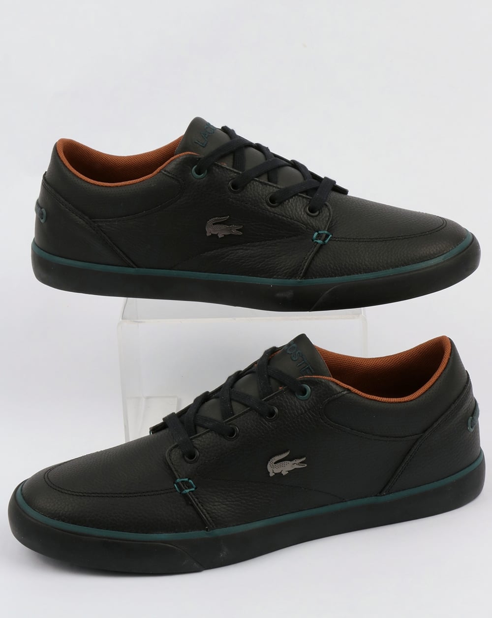 Lacoste Footwear Bayliss Leather Trainers Black