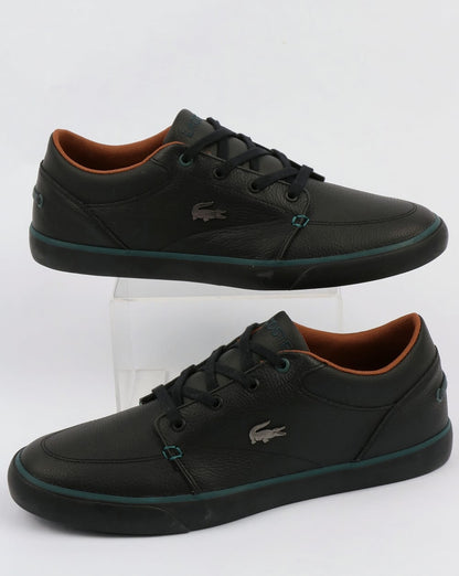 Lacoste Footwear Bayliss Leather Trainers Black