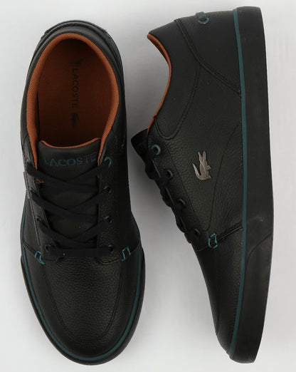 Lacoste Footwear Bayliss Leather Trainers Black