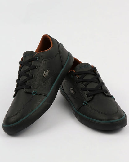 Lacoste Footwear Bayliss Leather Trainers Black