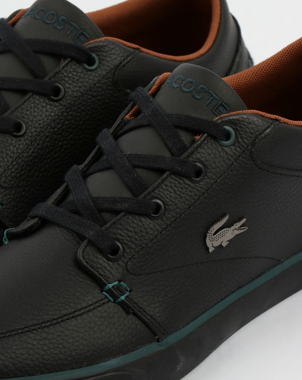 Lacoste Footwear Bayliss Leather Trainers Black
