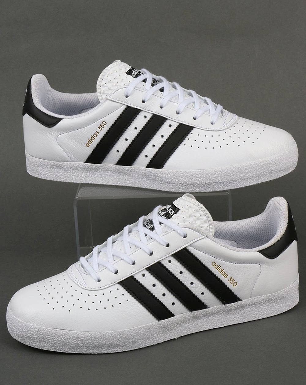Adidas 350 Trainers White/Black
