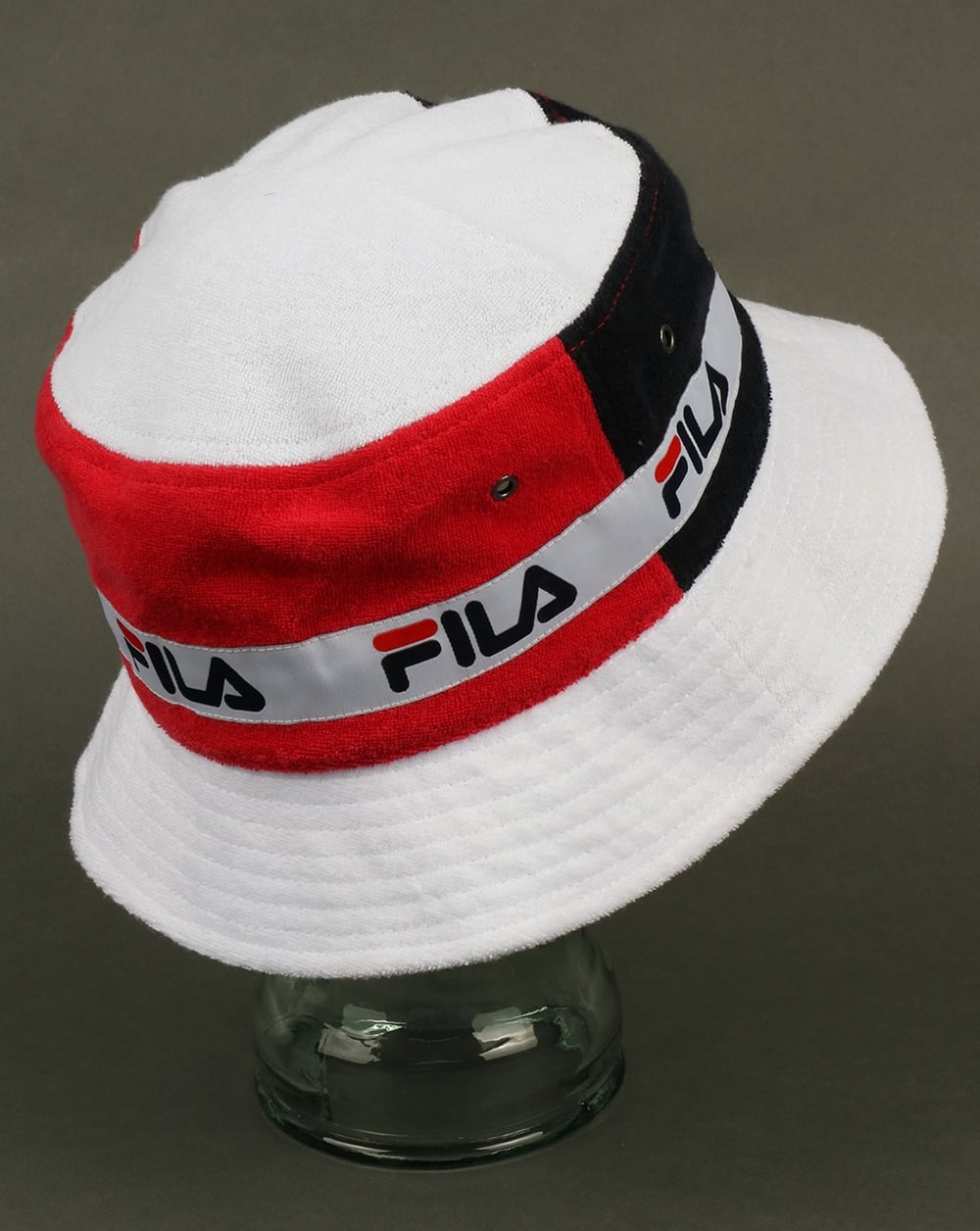 Fila Vintage Alis Bucket Hat Navy