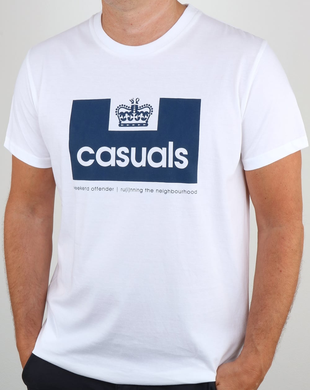 Weekend Offender Casuals T Shirt White
