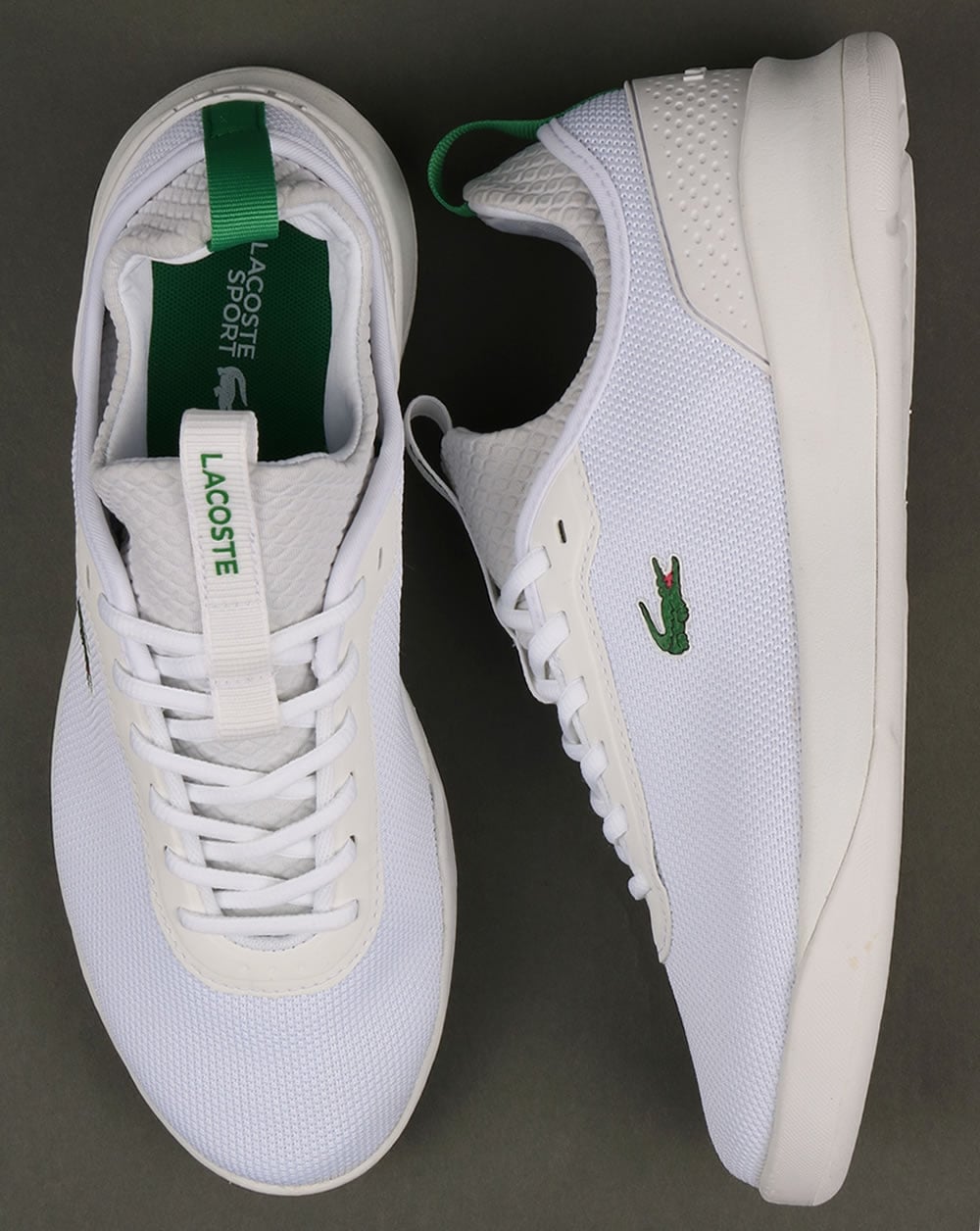 Lacoste Footwear Lt Spirit 2.0 Trainers White/Green