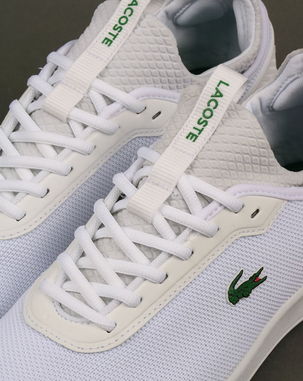 Lacoste Footwear Lt Spirit 2.0 Trainers White/Green