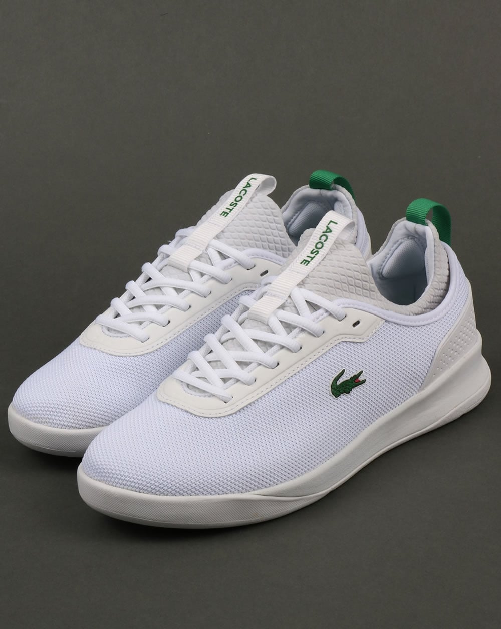 Lacoste Footwear Lt Spirit 2.0 Trainers White/Green