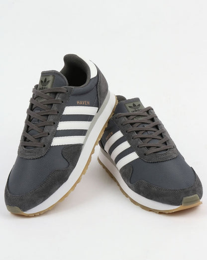 Adidas Haven Trainers Grey/White/Gum