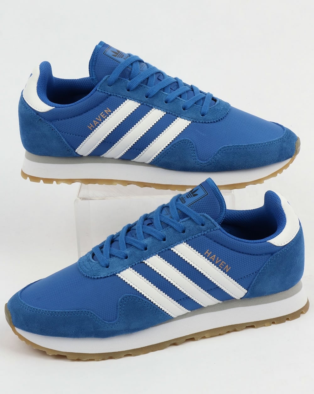 Adidas Haven Trainers Blue/White/Gum