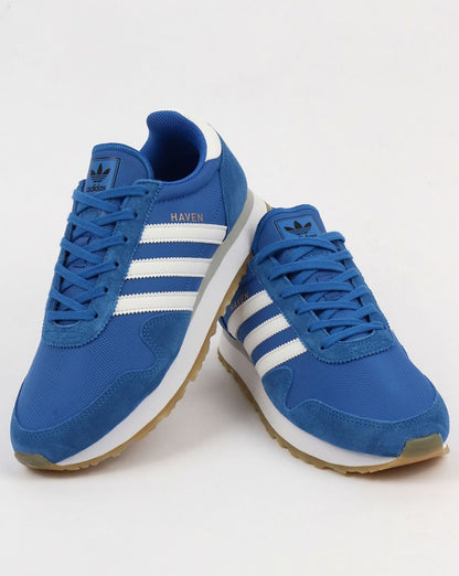 Adidas Haven Trainers Blue/White/Gum
