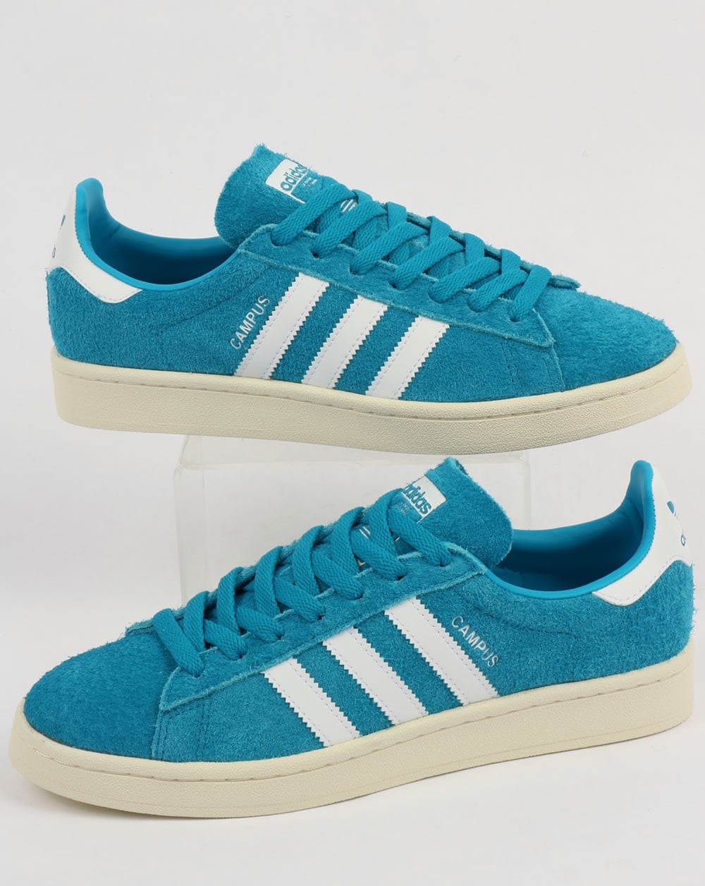 Adidas Campus Trainers Bold Aqua/White