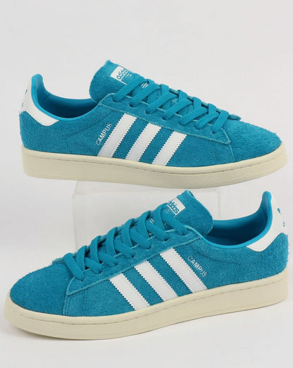 Adidas Campus Trainers Bold Aqua/White