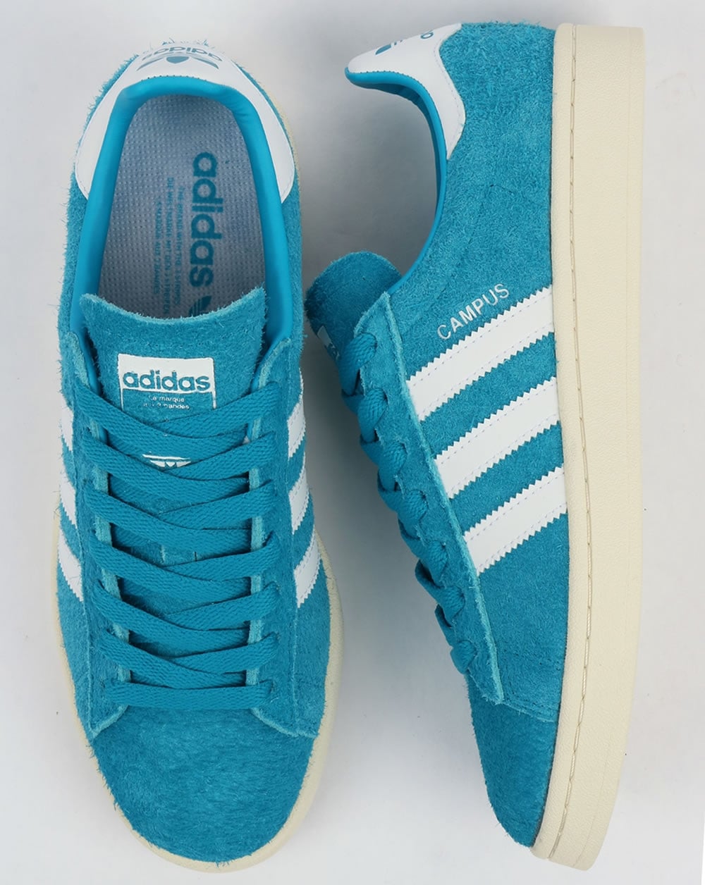 Adidas Campus Trainers Bold Aqua/White
