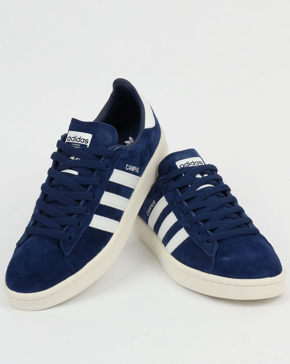 Adidas Campus Trainers Rich Navy/White