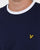 Lyle And Scott Ringer T Shirt Navy