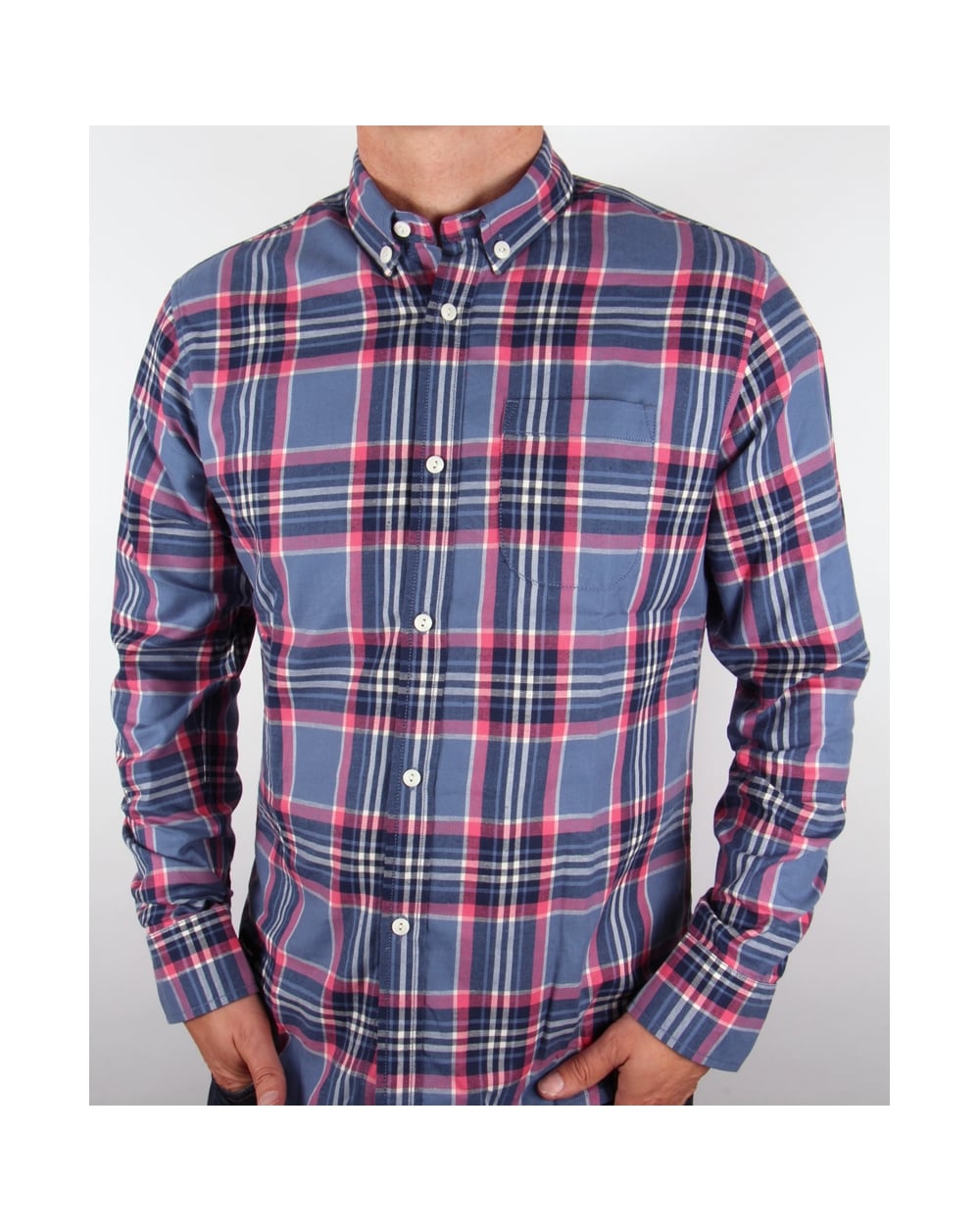 Marshall Artist Research Shirt Prussian Blue