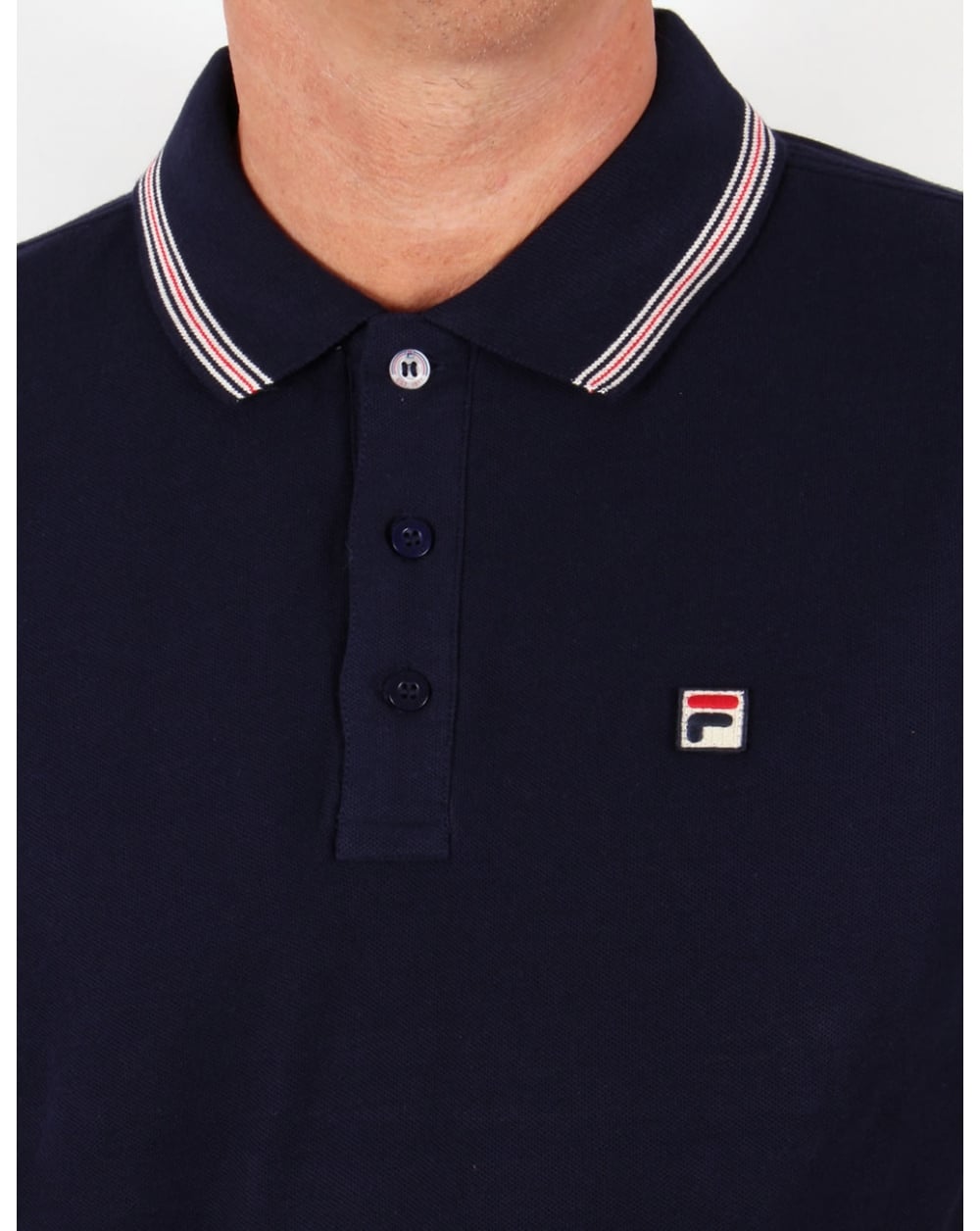 Fila Vintage Matcho 3 Polo Shirt Navy