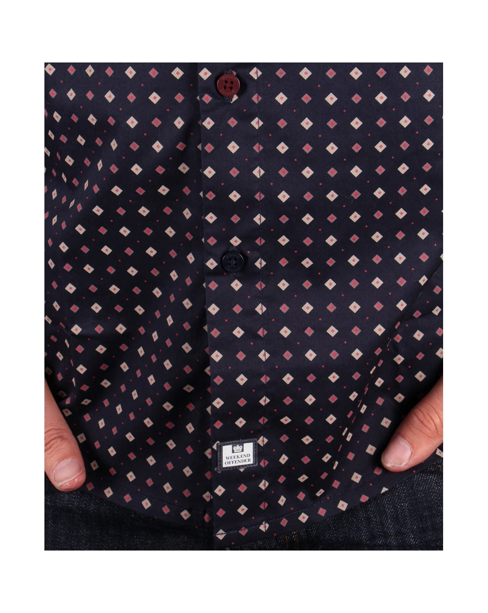 Weekend Offender Masaya Shirt Navy
