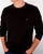 Farah Long Sleeve Denny Logo T-shirt Black