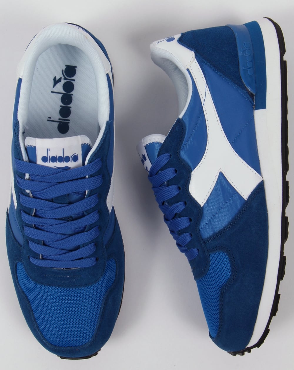 Diadora Camaro Trainers Royal Blue/White