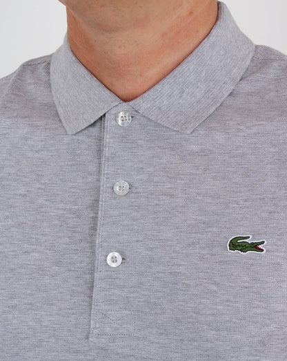 Lacoste Polo Shirt Silver Chine
