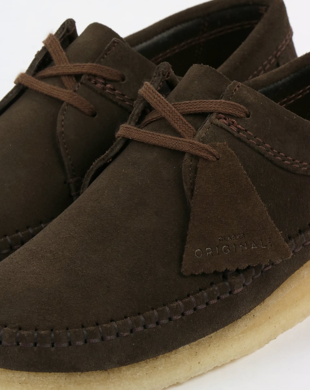 Clarks Originals Weaver Suede Shoes Peat