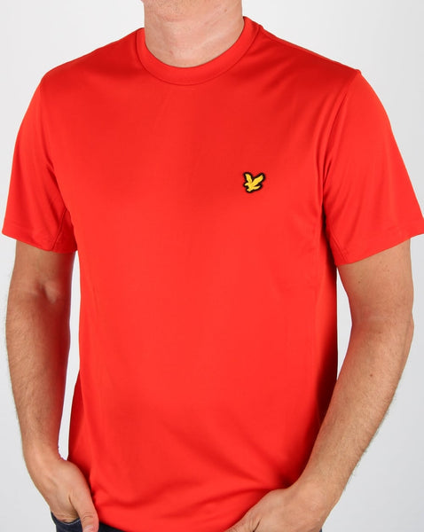 Lyle And Scott Fitness T Shirt Scooter Red