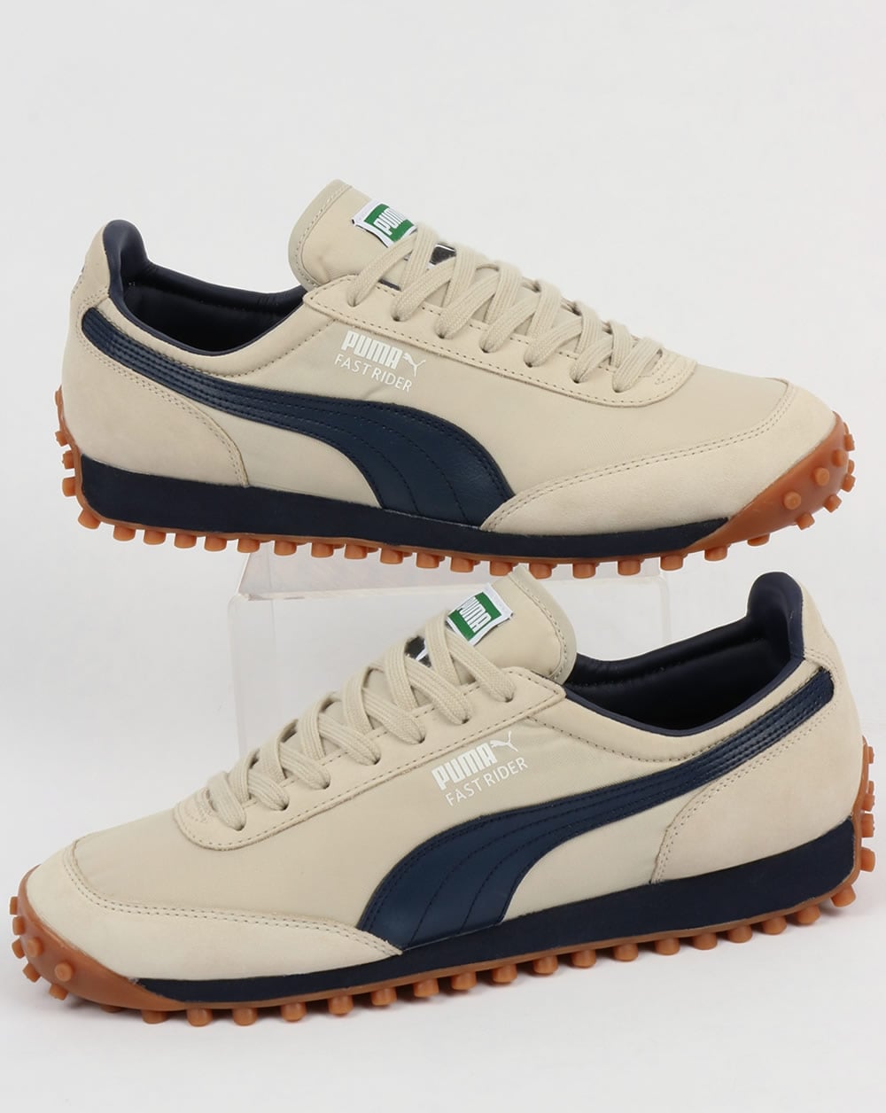 Puma Fast Rider OG Trainers Birch/Navy/White