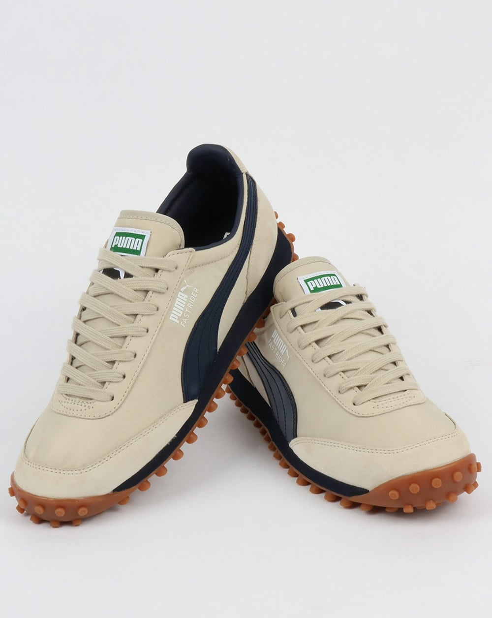 Puma Fast Rider OG Trainers Birch/Navy/White