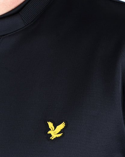 Lyle And Scott Thompson Fleece Crew Jumper True Black