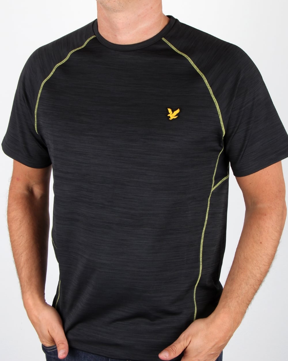 Lyle And Scott Fitness Training T Shirt True Black