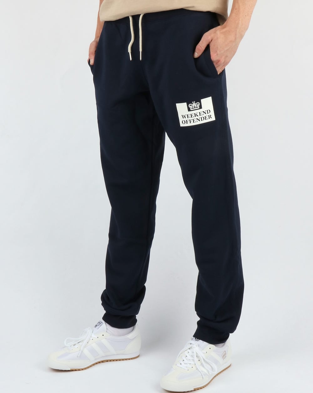 Weekend Offender Classic Jog Pant Navy