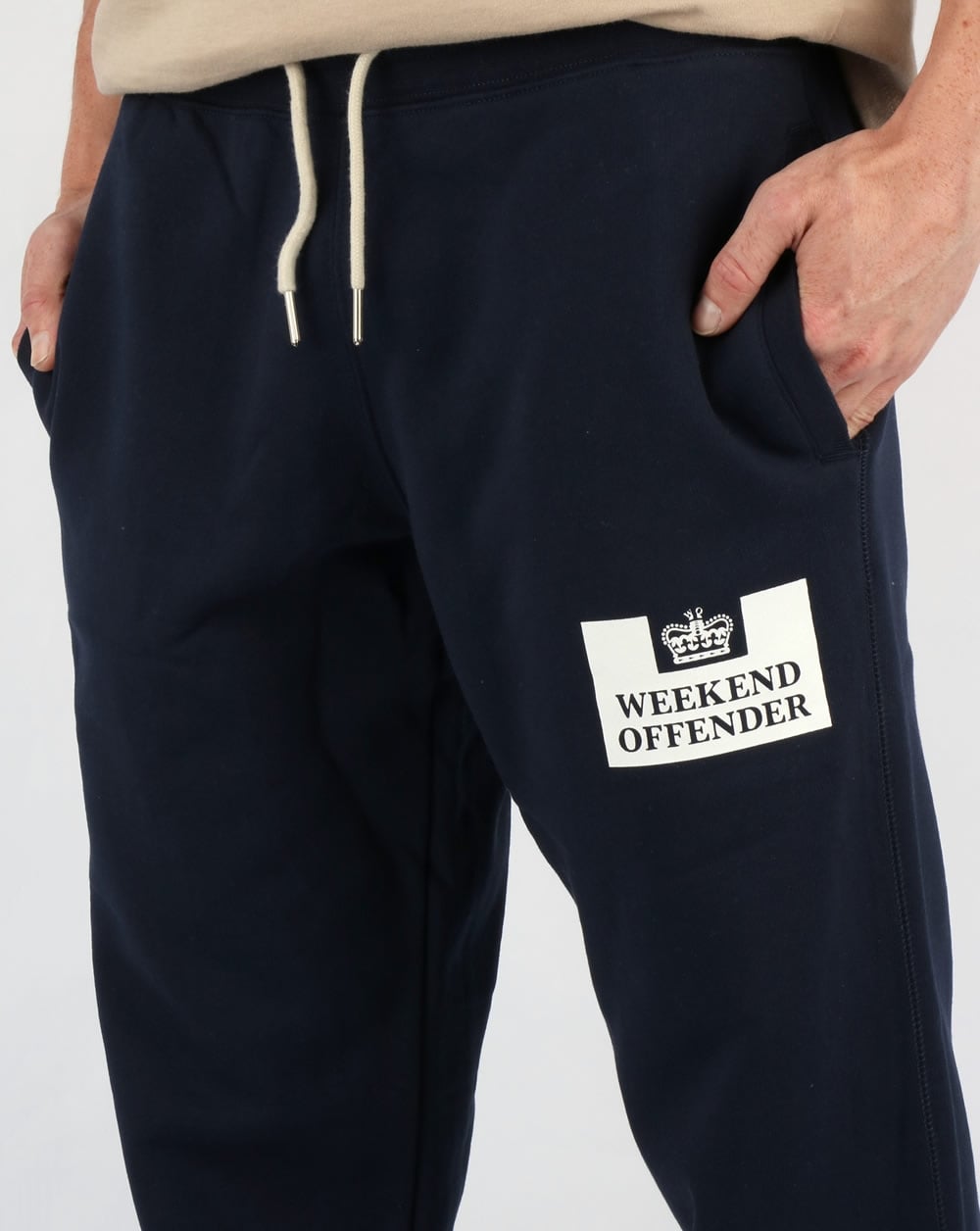 Weekend Offender Classic Jog Pant Navy
