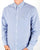 Gant Poplin Banker Striped Shirt Yale Blue