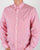 Gant Poplin Banker Striped Shirt Bright Red