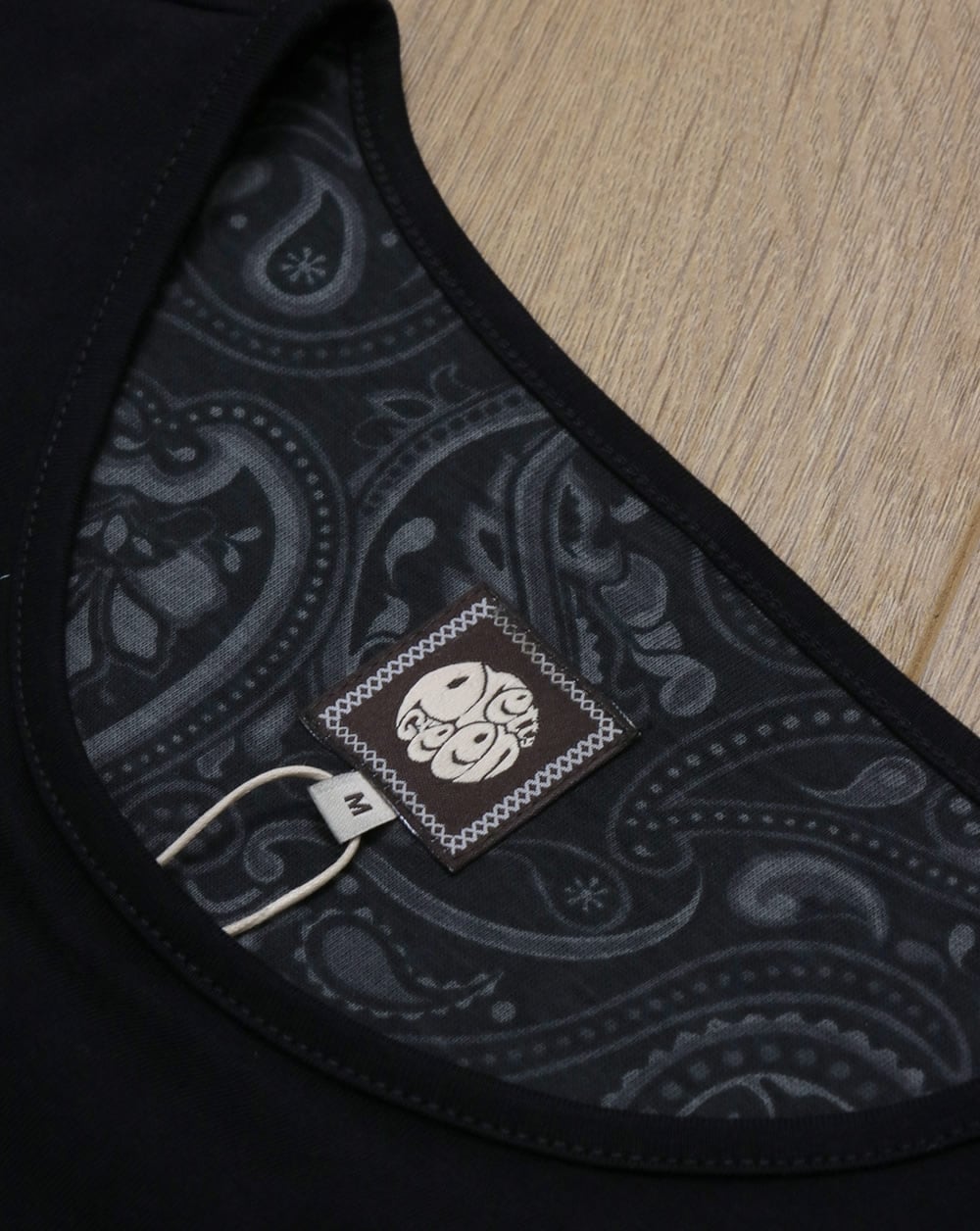 Pretty Green Mitchell Long Sleeve T Shirt Black